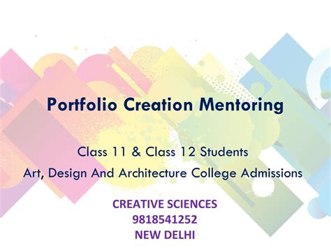 Portfolio Creation Mentor In Delhi by sreejanshilpadesigns - Issuu