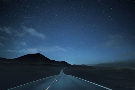 Paisaje Carretera Noche - Foto gratis en Pixabay - Pixabay