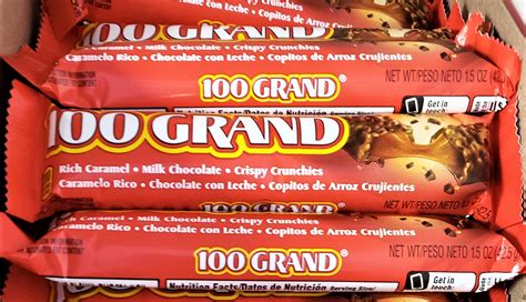 100 Grand Chocolate Bar 42g – Crowsnest Candy Company