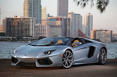 Photo Of The Day: 2014 Lamborghini Aventador Roadster in Miami - GTspirit