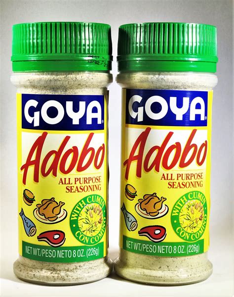 Goya Adobo All Purpose Seasoning with Cumin, Adobo con Comino (8 oz ...