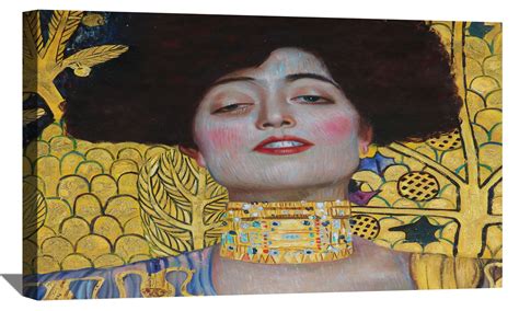 Gustav Klimt Painting Wall Art Judith and the Head of Holofernes Canvas ...