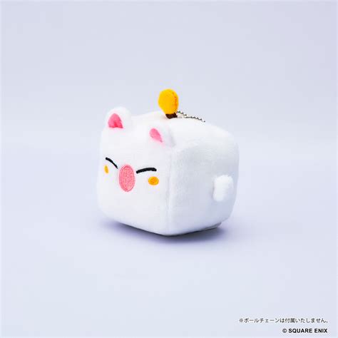 FINAL FANTASY Cube Plush - MOOGLE (S size) | SQUARE ENIX Store