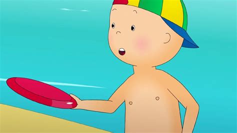 Beach Day | Caillou Cartoon - YouTube