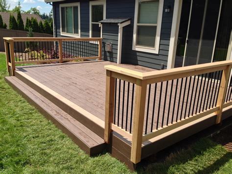 Types Of Wood Deck Railing