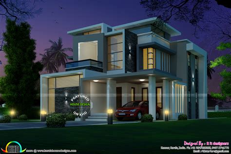 Stunning home in India with interior - Kerala home design and floor plans