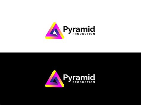 Pyramid logo by Almas Naveed on Dribbble