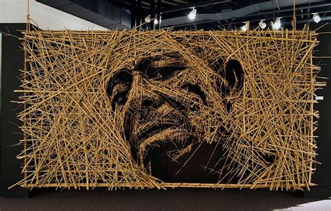 Amazingly creative Bamboo Sculpture by Michael Murphy. | Bamboo art ...