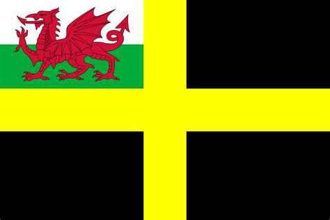 English Republicans for a United Ireland: Flag of Saint David