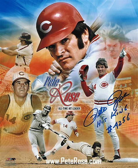 PETE ROSE Autographed signed 8x10 Photo Picture REPRINT