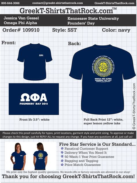 Omega Phi Alpha Founders' Day http://www.greekt-shirtsthatrock.com ...