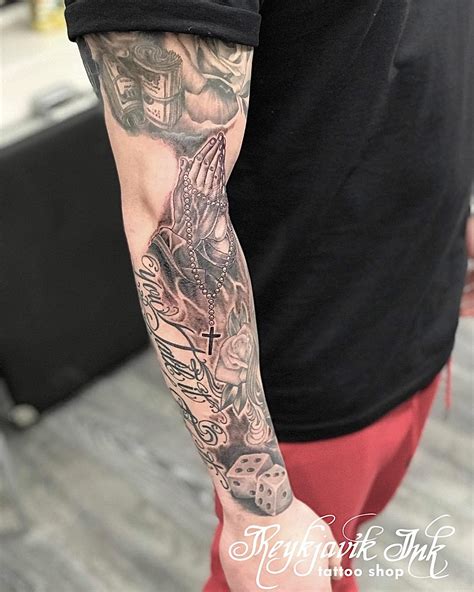 Discover more than 69 prayer hands sleeve tattoo - in.coedo.com.vn