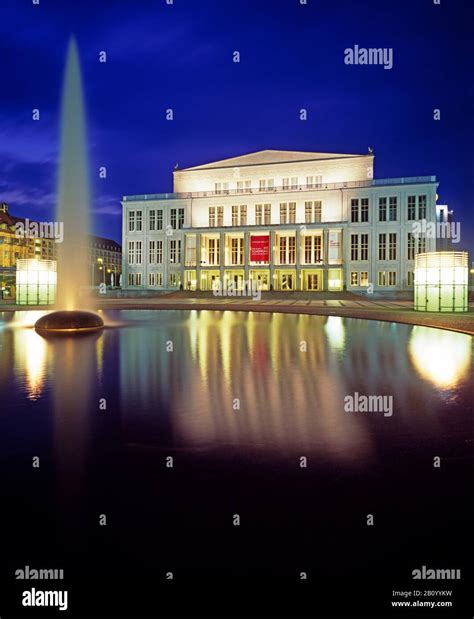 Leipzig Opera House, Germany Stock Photo - Alamy