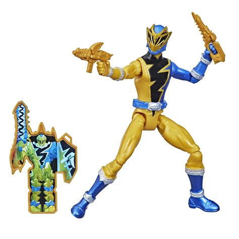 Buy Power Rangers Dino Fury Gold Ranger 6-Inch Action Figure Toy ...