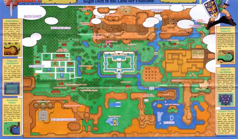 The Legend Of Zelda A Link To The Past Mapa - Printable Online