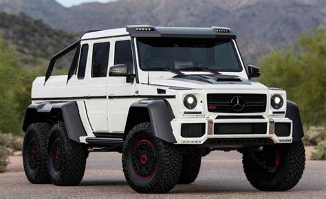 Este Mercedes G63 6×6 se subasta, y es tan extravagante como su precio