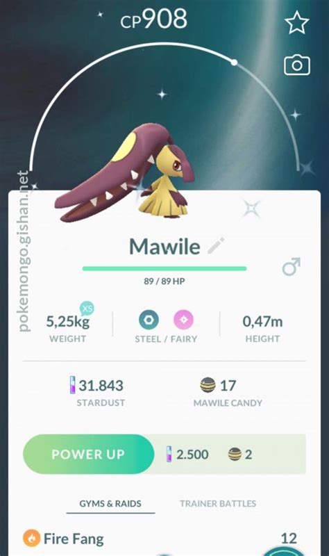 Mawile - Pokemon Go