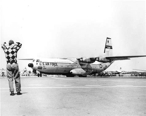 August 1957. C-133 Cargomaster Aircraft at Dover Air Force Base. 1306 ...