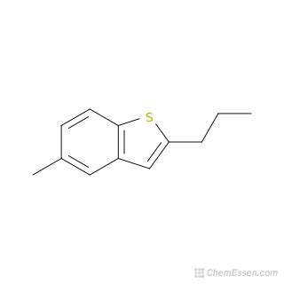 5-methyl-2-propyl-1-benzothiophene Structure - C12H14S - Over 100 ...