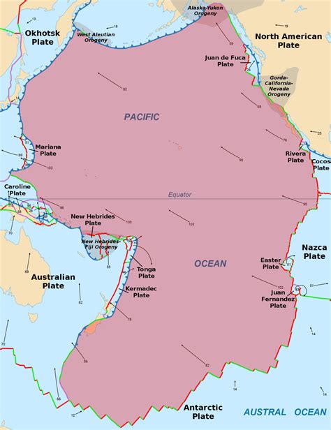 Pacific plate - Wikipedia