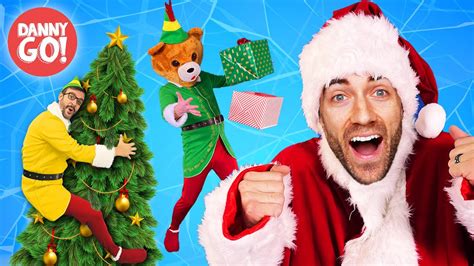 "Santa Freeze Dance!" 🎅🏼 ️ /// Danny Go! Christmas Songs for Kids ...