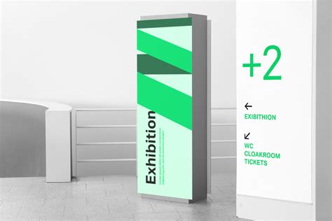 Indoor Signage Free Mockup — Free Mockup World