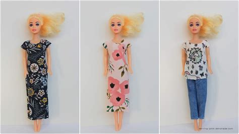 Serving Pink Lemonade: How to Sew a Ridiculously Easy Barbie Dress in ...