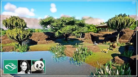 Building a West African Lion Habitat in Planet Zoo | Meilin Zoo | Ep ...