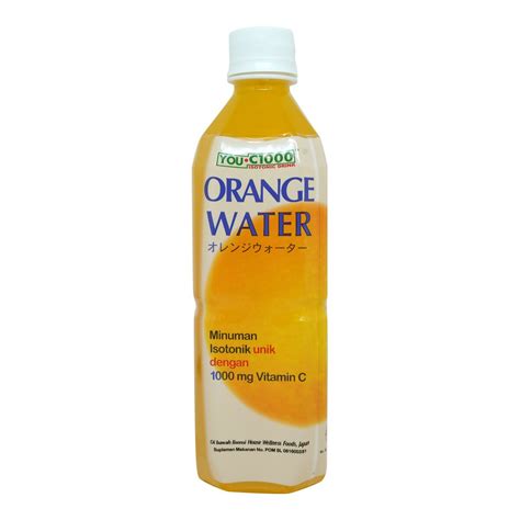 You C1000 Orange Water 500ml | Vitamin Drinks | Lulu Indonesia