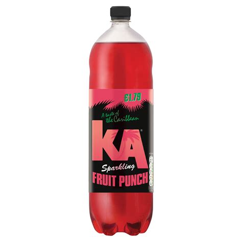 KA Sparkling Fruit Punch 2L Bottle | Bottled Drinks | Iceland Foods