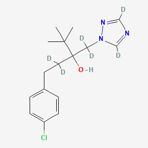 Tebuconazole D6 | C16H22ClN3O | CID 129318221 - PubChem