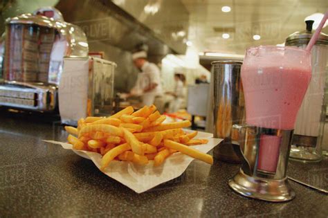 Shake And Fries - Stock Photo - Dissolve