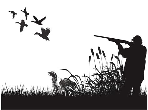 Duck Mural Waterfowl hunting Wall decal - Playing duck hunter image png ...