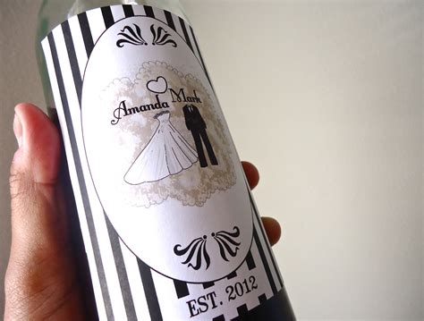 5 easy ways to personalize the wedding DIY weddings custom wine labels ...