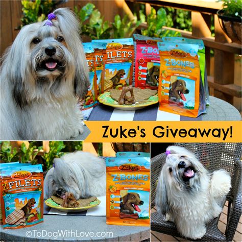 To Dog With Love: Zuke's Z-Filets and Z-Bones #Giveaway