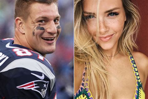 How Gronk and his girlfriend enjoyed Patriots’ bye week