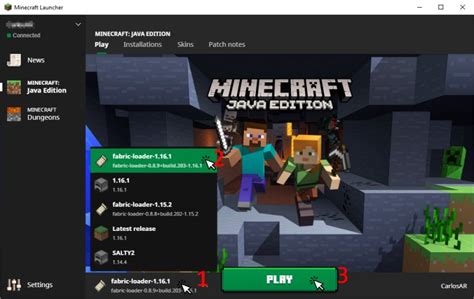 Install Fabric - Minecraft Launcher (Windows) [Fabric Wiki]