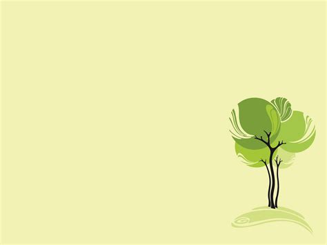 Green Design Tree Nature PPT Picture Backgrounds for Powerpoint ...