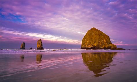 Oregon Coast Beach Sunrise Photography Photo Art Wall Hangings Home ...