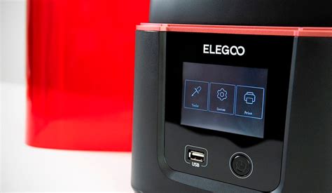 ELEGOO materials resin settings matrix - Maker Trainer