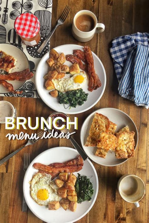 Brunch Menu Ideas - Shutterbean