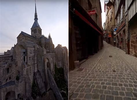 Photographer Takes Drone for a Magical Fly Through of France's Mont ...