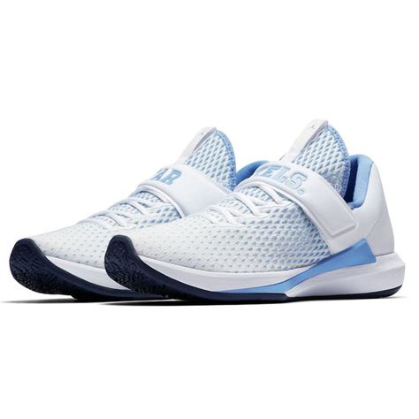 North Carolina Tar Heels Jordan Brand Trainer 3 Shoes – White/Carolina ...