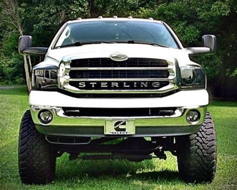 Dodge Ram with sterling grille | Sterling trucks, Cummins diesel trucks ...