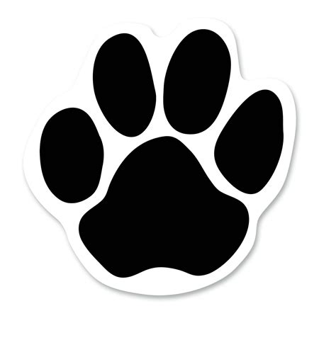 Free Dog Paw Print Outline, Download Free Dog Paw Print Outline png ...