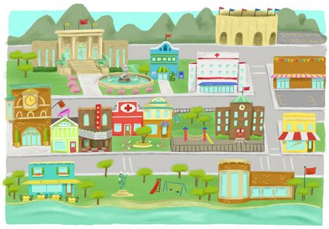 Download High Quality map clipart neighborhood Transparent PNG Images ...