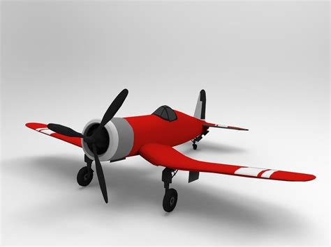 flying Airplane 3D model | CGTrader