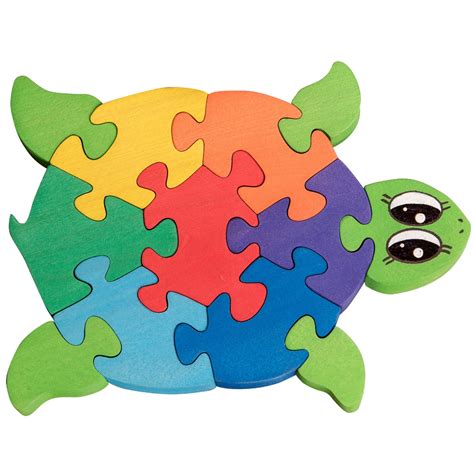 Oxemize Thick Wooden Jigsaw Puzzles for Toddlers Kids 2 3 4 5 Years Old ...