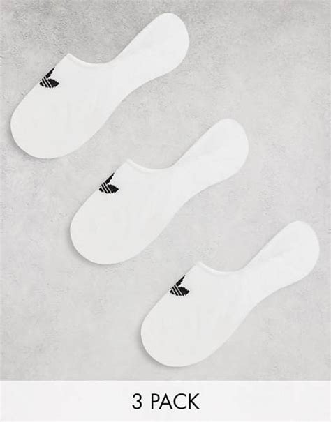 adidas Originals 3-pack socks in white | ASOS