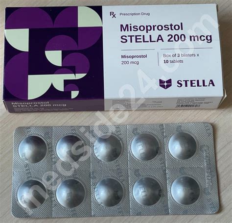 Misoprostol (Cytotec) 200 mcg/tab, 10 tablets/blister | medside24